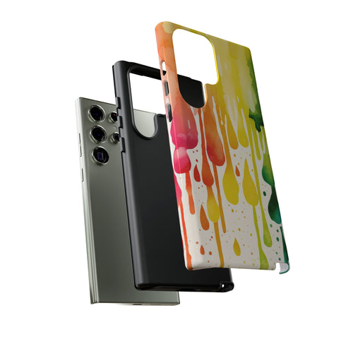 Rainbow Spring Showers - Impact Resistant Phone Case
